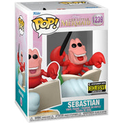 Pop Little Mermaid Sebastian Vinyl Figure EE Exclusive