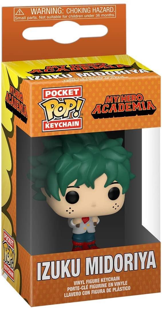 Pocket Pop My Hero Academia Deku in School Uniform Vinyl Key Chain