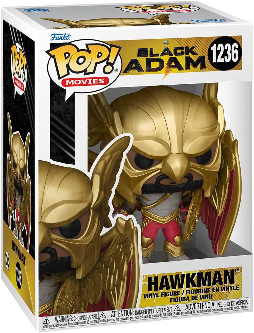 Pop Rides Black Adam Hawkman with Helmet and Wings Vinyl Figure