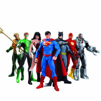 DC Icon Rebirth Justice League of America Action Figure 7-Pack