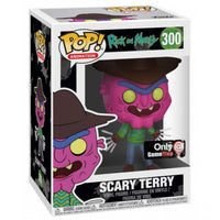 Pop Rick and Morty Scary Terry Vinyl Figure GameStop Exclusive