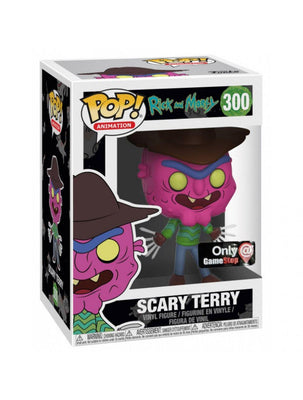 Pop Rick and Morty Scary Terry Vinyl Figure GameStop Exclusive