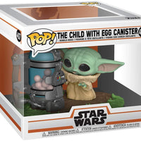 Pop Deluxe Star Wars Mandalorian the Child with Canister Vinyl Figure #407