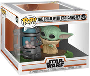 Pop Deluxe Star Wars Mandalorian the Child with Canister Vinyl Figure #407