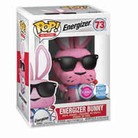 Pop Energizer Flocked Energizer Bunny Vinyl Figure GameStop Exclusive