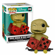 Pop Disney NBX Oogie Boogie In Dice Cart Train Vinyl Figure #09