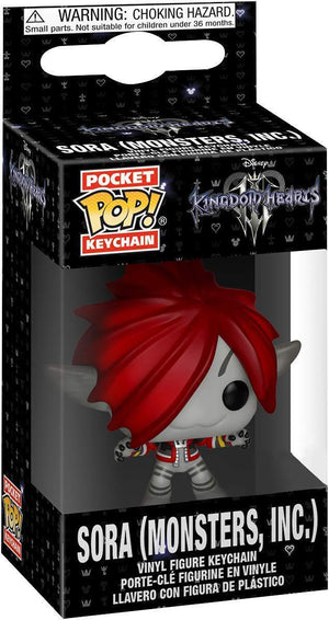 Pocket Pop Kingdom Hearts 3 Sora (Monsters Inc.)  Vinyl Key Chain