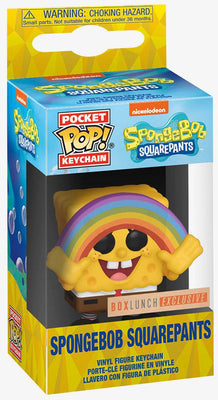 Pocket Pop SpongeBob SquarePants Imagination Rainbow Vinyl Key Chain Exclusive