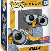 Pop Wall-E Wall-E with Trash Cube Vinyl Figure WonderCon Shared Exclusive #1196