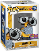 Pop Wall-E Wall-E with Trash Cube Vinyl Figure WonderCon Shared Exclusive #1196
