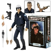 Terminator 2 Judgment Day Ultimate T-1000 Motorcycle Cop 7" Action Figure