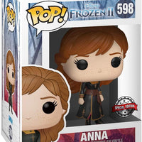Pop Frozen 2 Anna with Cloak Vinyl Figure Special Edition