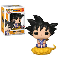 Pop Dragon Ball Young Son Goku Sitting on Flying Nimbus Vinyl Figure Insider Club Exclusive