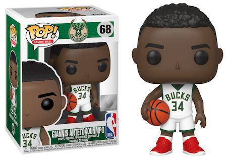 Pop NBA Stars Bucks Giannis Antetokounmpo Vinyl Figure