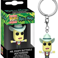 Pocket Pop Rick and Morty Mr. Poopybutthole Vinyl Key Chain