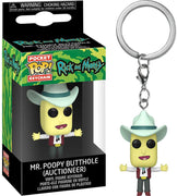 Pocket Pop Rick and Morty Mr. Poopybutthole Vinyl Key Chain