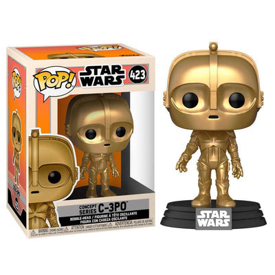 Pop Star Wars Concept C-3PO Vinyl Figure
