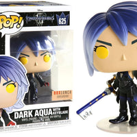 Pop Kingdom Hearts III Dark Aqua WithvKeyblade Vinyl Figure BoxLunch Exclusive