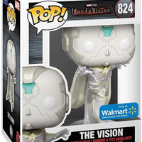 Pop Marvel WandaVision the Vision Glow in The Dark Vinyl Figure Walmart Exclusive