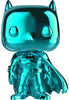 Pop DC Batman 80 Years Teal Chrome Batman 2019 Vinyl Figure Shared Sticker Exclusive