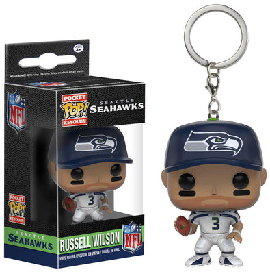 Pocket Pop NFL Seatle Seahawks Russell Wilson Vinyl Key Chain