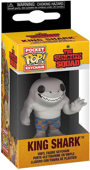 Pocket Pop Suicide Squad King Shark Vinyl Key Chain