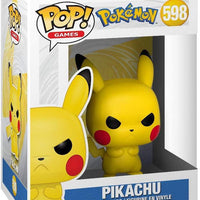 Pop Pokemon Grumpy Pikachu Vinyl Figure