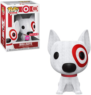 Pop Target Bullseye Flocked with Red Collar Vinyl Figure Target Exclusive