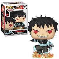 Pop Fire Force Shinra with Fire Vinyl Figure