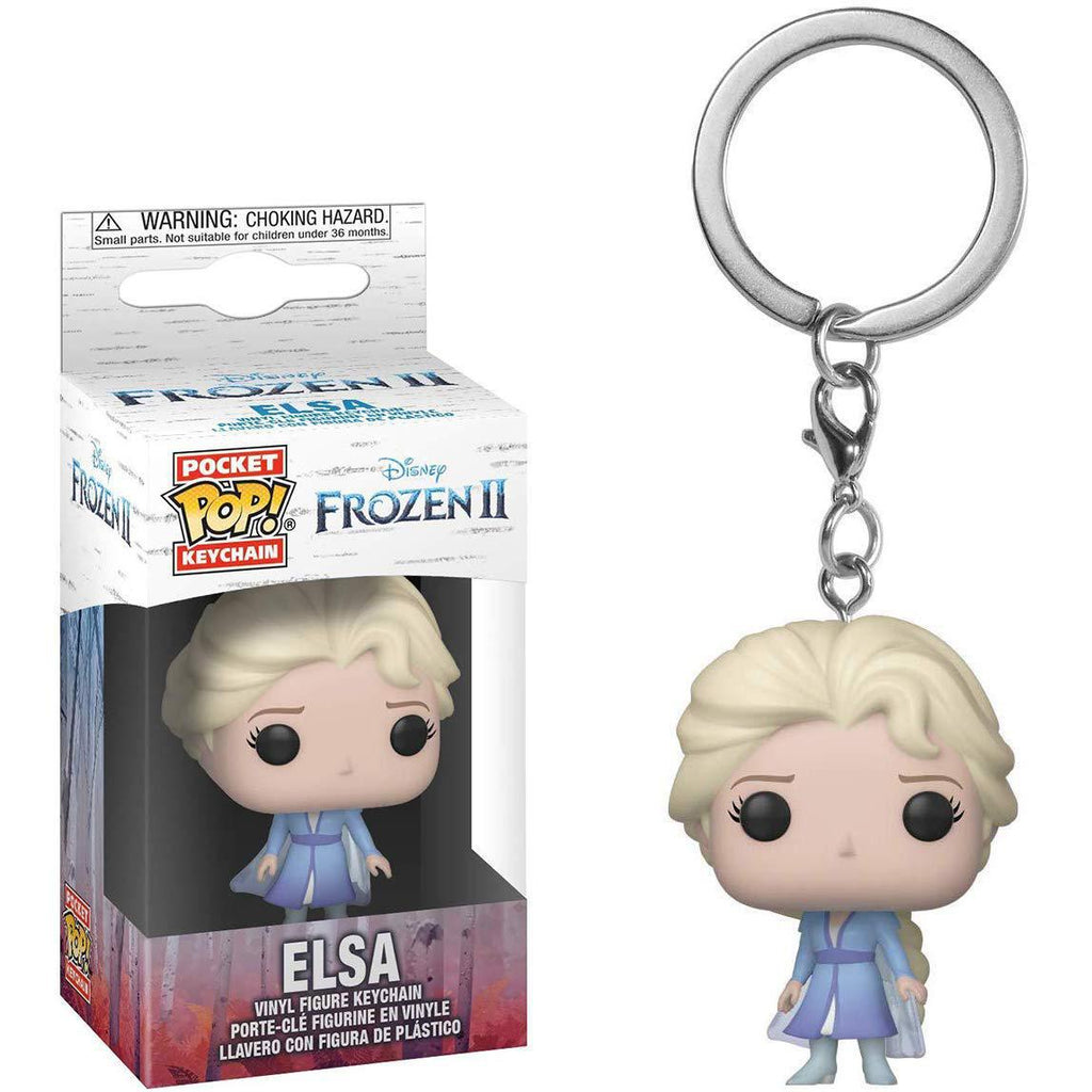 Pocket Pop Frozen 2 Elsa Vinyl Figure Key Chain