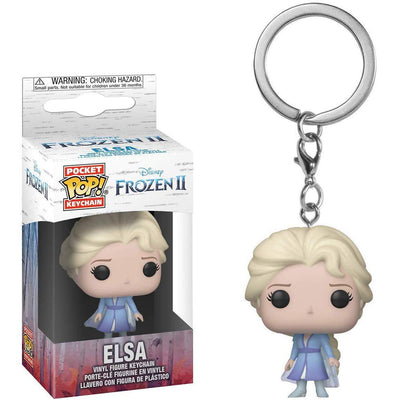Pocket Pop Frozen 2 Elsa Vinyl Figure Key Chain