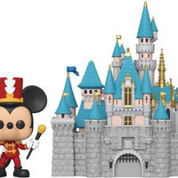 Pop Town Disney 65th Mickey with Sleeping Beauty Castle Vinyl Figure