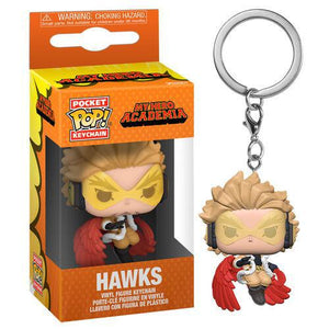 Pocket Pop My Hero Academia Hawks Vinyl Keychains