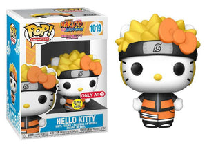 Pop Hello Kitty & Naruto Shippuden Hello Kitty GITD Vinyl Figure Target Exclusive #1019