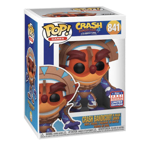 Pop Crash Bandicoot Crash Bandicoot in Mask Armor Vinyl Figure 2021 SDCC Shared Sticker #841