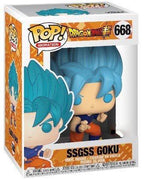 Pop Dragon Ball Super SSGSS Goku Vinyl Figure Hot Topic Exclusive