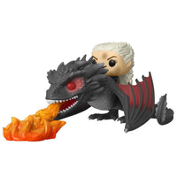 Pop Rides Game of Thrones Daenerys & Drogon Dracarys Dragonfire Rides Vinyl Figure