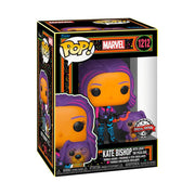 Pop Black Light Marvel Hawkeye Kate Bishop & Lucky Vinyl Figure Special Edition