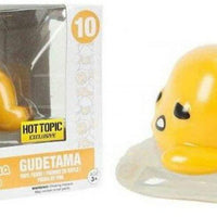 Pop Sanrio Gudetama the Lazy Egg Gudetama Laying Down Vinyl Figure Hot Topic Exclusive