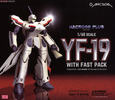 Macross Plus YF-19 with Fast Pack 1/60 Scale
