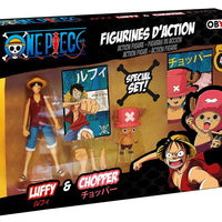 One Piece Luffy & Chopper 4'' Action Figures 2-Pack