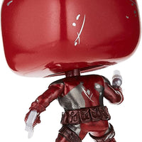 Pop Marvel 80th First Appearance Deadpool Damaged Metallic Vinyl Figure BoxLunch Exclusive