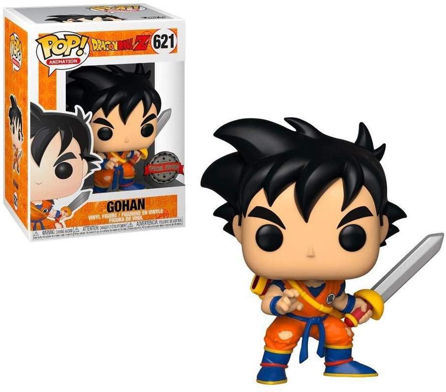 Pop Dragon Ball Z Young Gohan with Sword Insider Club Vinyl Figure Special Edition