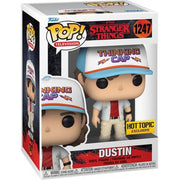 Pop Stranger Things Dustin in Dragon Shirt Vinyl Figure Hot Topic Exclusive #1247