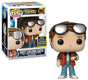 Pop Back of the Future Marty Checking Watch Vinyl Figure 2020 Summer Convention Exclusive