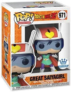 Pop Dragon Ball Z Great Saiyagirl Vinyl Figure Funko Shop Exclusive #971