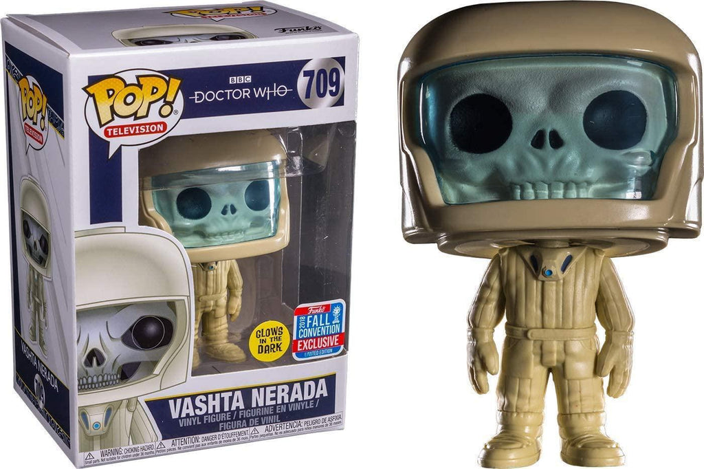 Pop Doctor Who Vashta Nerada Glow-in-the-Dark Vinyl Figure 2018 Fall Convention Shared Exclusive