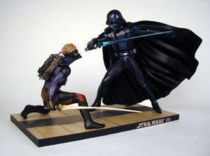 Star Wars Luke Skywalker vs Darth Vader McQuarrie ArtFX Statue