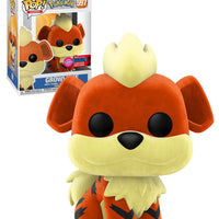 Pop Pokemon Growlithe Flocked Vinyl Figure 2020 NYCC Exclusive