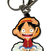 One Piece Luffy on Cloud Key Chain